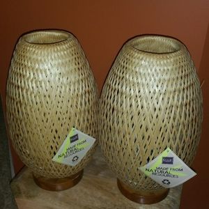 Bamboo Lamp Set